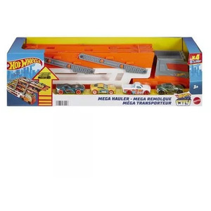 Hot Wheels Mega Hauler Truck with 4 Cars and Toy Storage - multi by Hot Wheels
