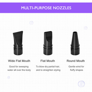 PawHut Dog Pet Grooming Hairdryer Heater - Purple by PawHut