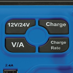 Draper 12V,24V Battery Charger - Blue / 16 by Draper