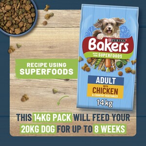 Bakers Complete Dry Dog Food - Chicken and Vegetable by Bakers