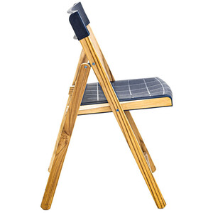 Tramontina Folding Patio Bistro Set - Grey / 1 x Table; 4 x Chairs by Tramontina