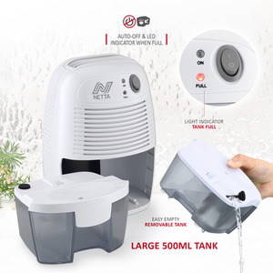 500ml Mini Dehumidifier by NETTA