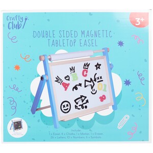 Double Sided Magnetic Tabletop Easel by Crafty Club