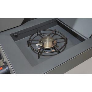 Arizona 4 Burner Gas BBQ with Side Burner - Black