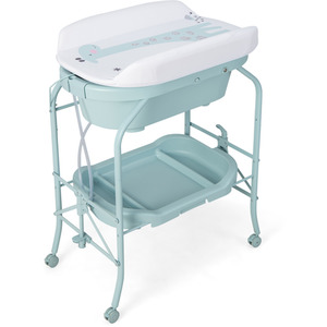 Baby Changing Table - Blue by Costway