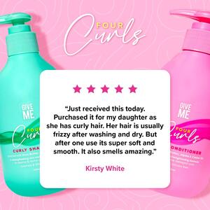 Four Curls Full Haircare Set - Blue by Give Me Cosmetics