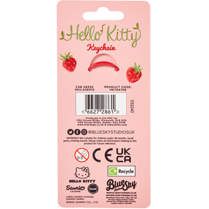 Strawberry Hello Kitty 2D Keyring