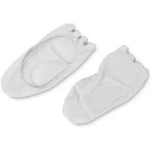 Aquarius Foot Care Massage Five Toes Compression Socks - White by Aquarius