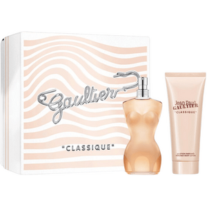 JPG Classique Gift Set 50ml EDT-S and 75ml Perfumed Body Lotion - Black by JPG