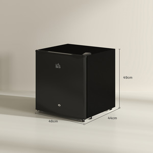HOMCOM 46 Litre Table Top Fridge Mini Fridge with Chiller Box by HOMCOM