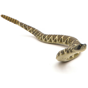 PAPO Wild Animal Kingdom Rattlesnake Toy Figure - Black by PAPO