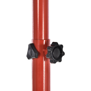 HOMCOM 200-250cm Height Adjustable Basketball Hoop - Black by HOMCOM