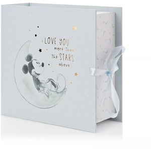 Disney Mickey Mouse Baby Keepsake Box Moon and Stars Blue - Blue by Disney