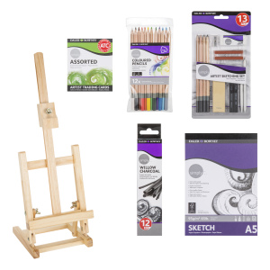 Daler-Rowney Simply Sketching Mini Easel Set by Daler-Rowney