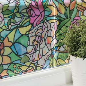 dc fix Tulia Self Adhesive Vinyl Wrap for Windows by d-c-fix