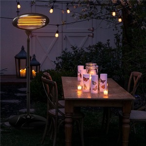 Aurora 2-in-1 Free StandingWall-Mounted Electric Heater - Black by BillyOh