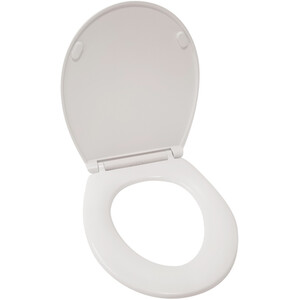 Super Slim Toilet Seat - White