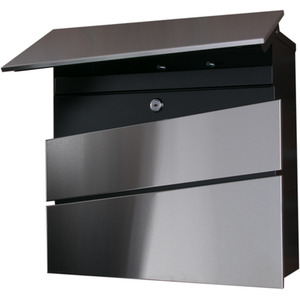 Stainless Steel Letterbox - The Statement - Stainless Steel by The House Nameplate Company