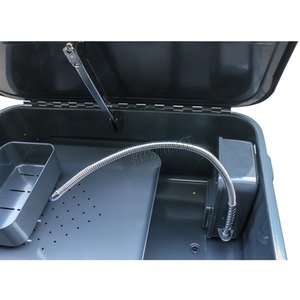 Switzer Part Washer Degreaser 20 Gallon Solvent Cleaner With Pump Tank - Grey by SwitZer