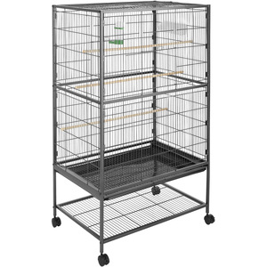 Bird Cage 131cm High - Anthracite by tectake