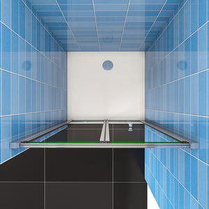 Frame Bifold Door by AicaBathroom