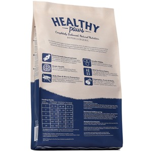 Healthy Paws Puppy Food 12KG - Turkey Brown Rice - Brown by Healthy Paws