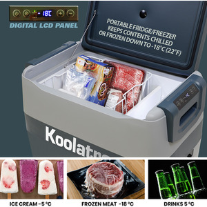 Koolatron SmartKool Bluetooth Enabled Cooler Freezer - Silver / 50l by Koolatron