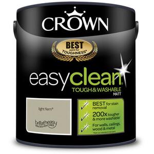 Crown Easyclean Matt Emulsion Paint - Light Fern by Crown Paints