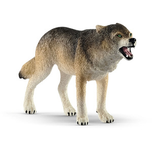 SCHLEICH Wild Life Wolf Toy Figure - Black by SCHLEICH
