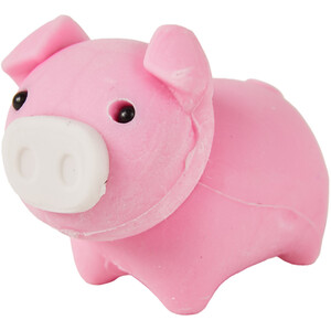 Pack of 4 Pig 3D Erasers - Pink by i doodle