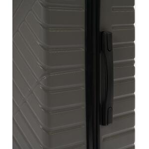 3 Piece Set Of Suitcase Travel Luggage - Charcoal by OHS