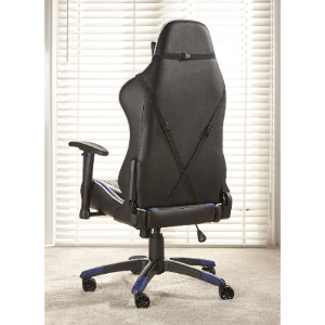 XRocker Agility Esports Gaming Chair Blue by X Rocker