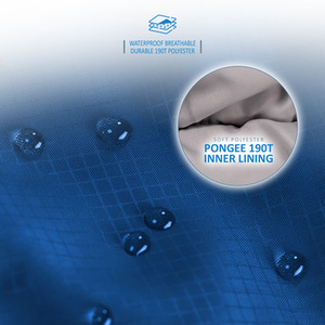 Buddy' 250gsm Double Sleeping Bag - Blue by SAIL