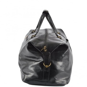 Extra Large Leather Travel Holdall 2081 - Black/vt by Ashwood Leather