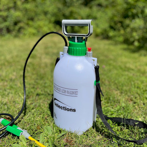 5 Litre Garden Shoulder Pressure Sprayer - White by Selections