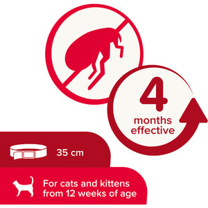 Beaphar Cat Flea Collar - Reflective by Beaphar