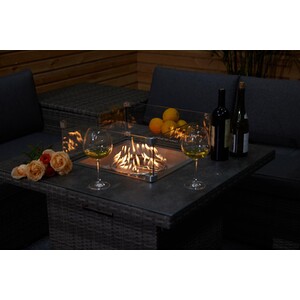 New Hampshire Conversation Firepit Set - Grey by Malay