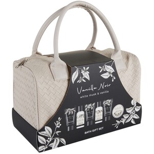 Vanilla Noir Bath Gift Set - Grey