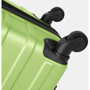 3 Piece Set Of Suitcase Travel Luggage - Lime Green by OHS
