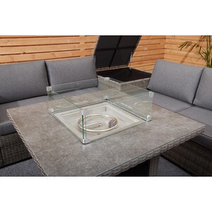 New Hampshire Conversation Firepit Set - Grey by Malay