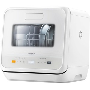 Comfee High Temp Steam Sterilizing Countertop Dishwasher - White by Comfee