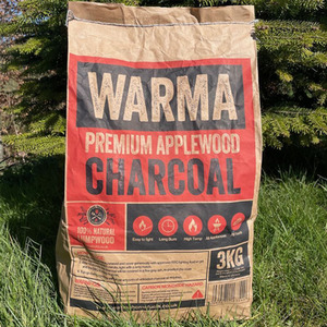 Applewood Lumpwood BBQ Charcoal - Black / 2 by Warma