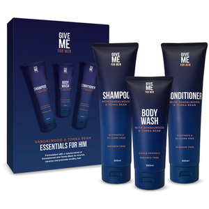 Sandalwood and Tonka Bean Essentials For Him - Sandalwood & Tonka Bean by Give Me Cosmetics