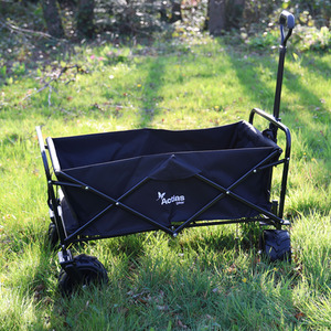 Heavy Duty Multi-Purpose Foldable Garden and Festival Cart - Black by Actiasgear