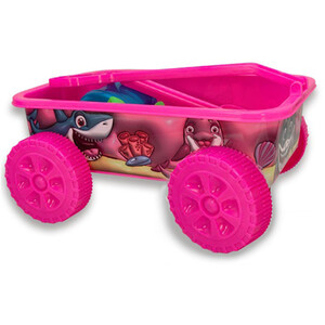 Trail Car Set on Wheels - Multicolour