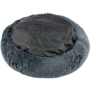 Fluffy Dog Bed in Dark Grey - Dark Grey / XL by Actiaspet