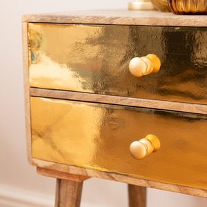 dc fix Glossy Gold Self Adhesive Vinyl Wrap by d-c-fix