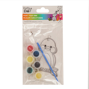 Paint Your Own Wildlife Suncatchers by Crafty Club