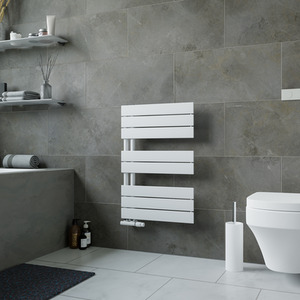 Agadon Panio UP Towel Radiator White by Agadon