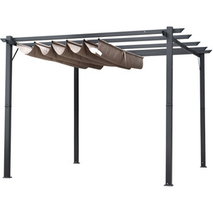 Outsunny Pergola Gazebo Awning Canopy Sun Shade by Outsunny